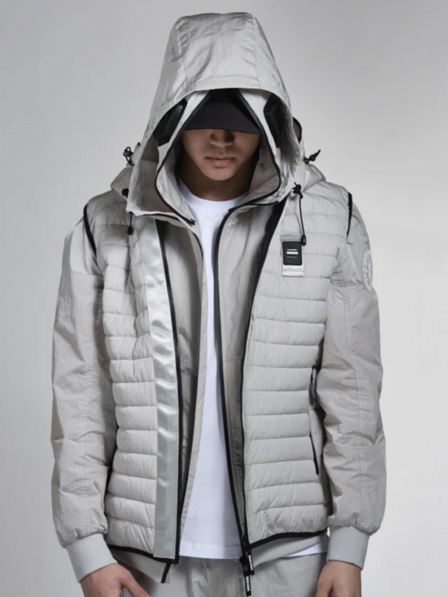 Doudoune sans manche nagano argile homme - Double Hood