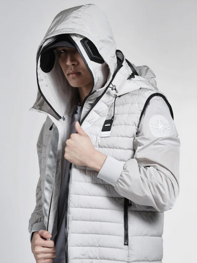 Doudoune sans manche nagano argile homme - Double Hood