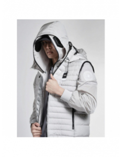 Doudoune sans manche nagano argile homme - Double Hood