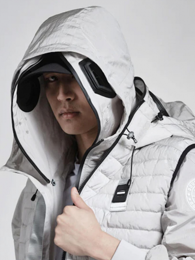 Doudoune sans manche nagano argile homme - Double Hood