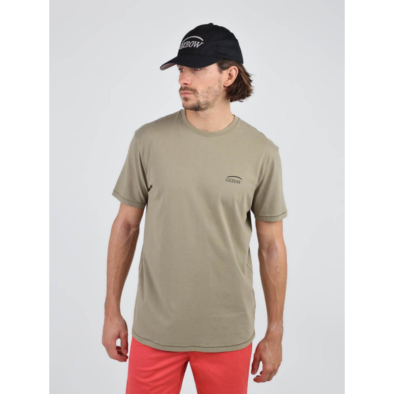 T-shirt imprimés torea kaki homme - Oxbow