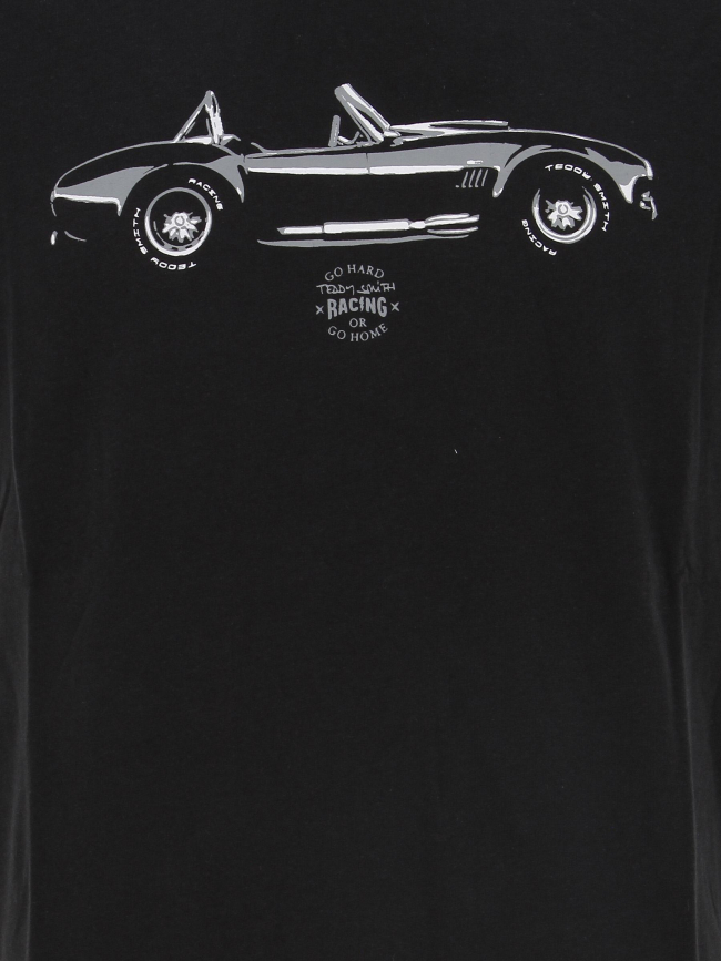 T-shirt car racing noir homme - Teddy Smith