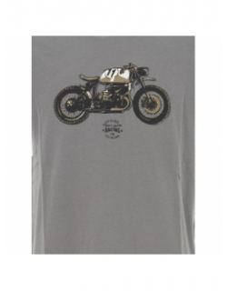 T-shirt cars racing kaki homme - Teddy Smith