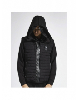 Doudoune à capuche nagano noir homme - Double Hood