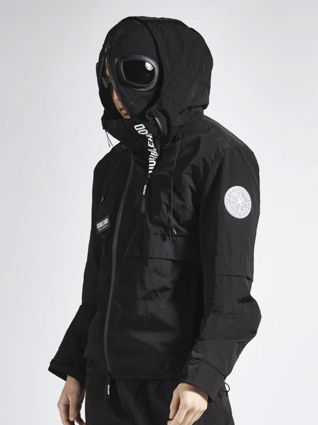 Veste à capuche légère kochi noir homme - Double Hood