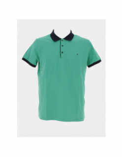 Polo uni goby vert homme - Benson & Cherry