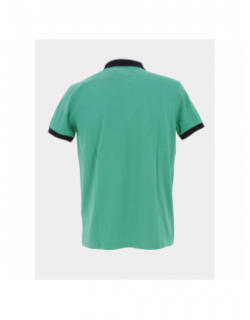 Polo uni goby vert homme - Benson & Cherry