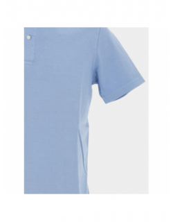 Polo uni jersey bleu homme - Superdry