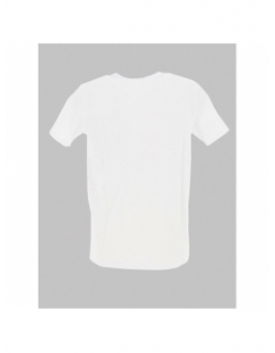 T-shirt uni rec logo blanc garçon - Teddy Smith