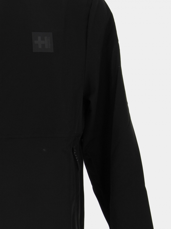 Veste à capuche howard noir homme - Helvetica