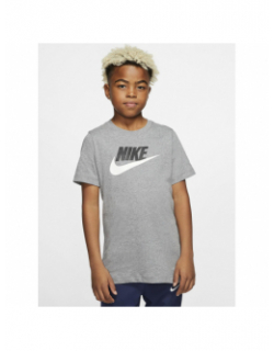 T-shirt futura icon td gris enfant - Nike