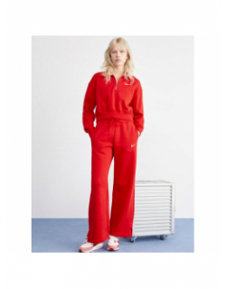 Sweat col camioneur nsw phoenix crop rouge femme - Nike