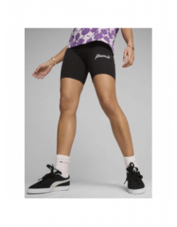 Short cycliste essential noir femme - Puma