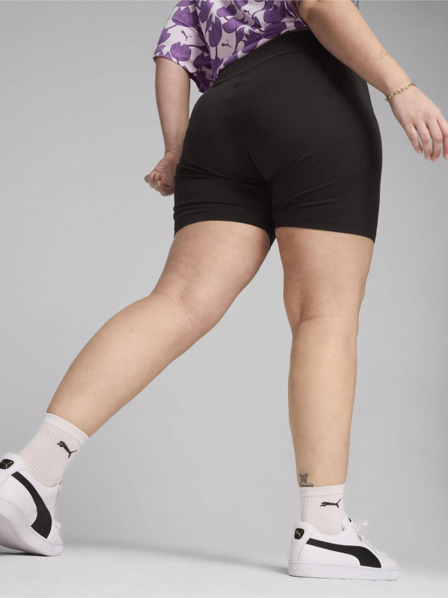 Short cycliste essential noir femme - Puma