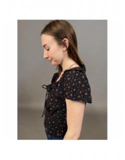 Blouse mylene motif floral noir femme - Levi's