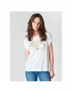 T-shirt dwight blanc femme - Le Temps Des Cerises