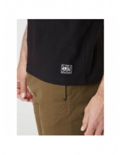 Polo uni delo logo noir homme - Picture