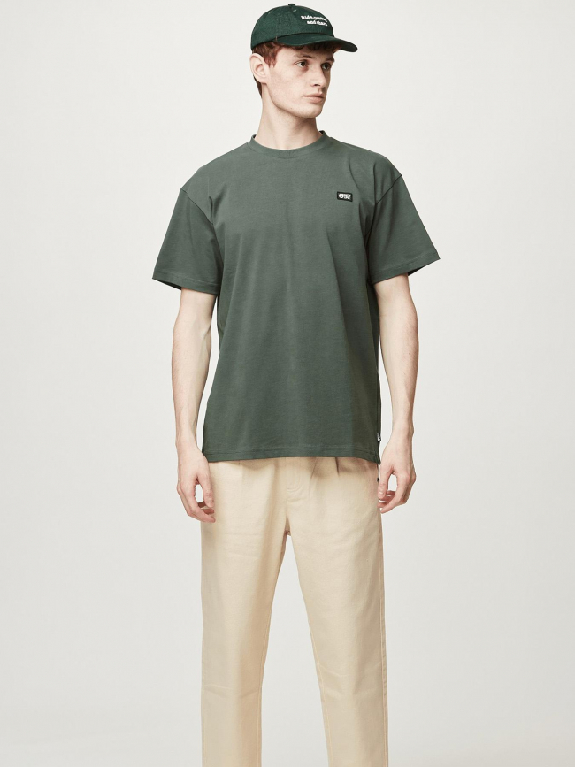 T-shirt uni yorra vert homme - Picture