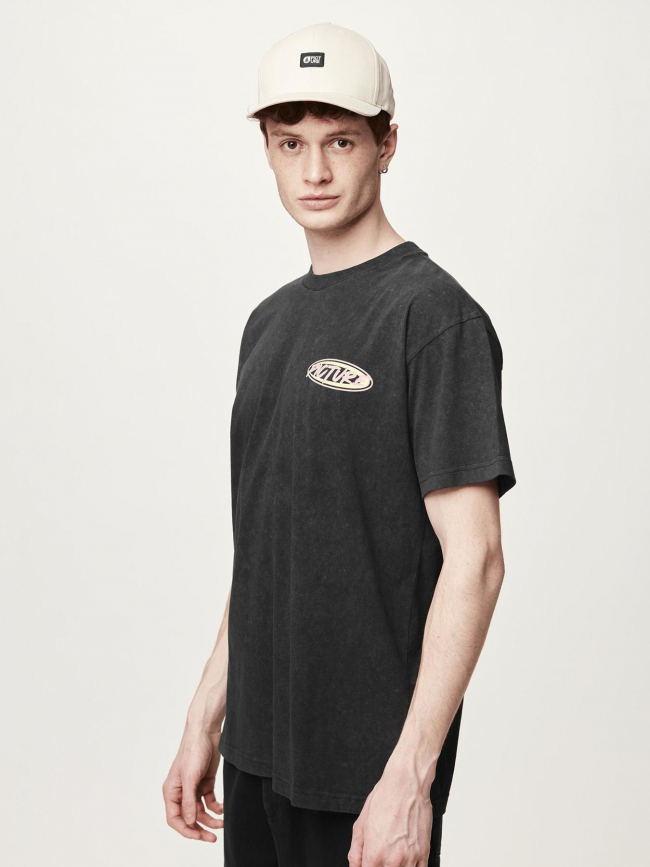 T-shirt tsunami noir homme - Picture