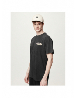 T-shirt tsunami noir homme - Picture