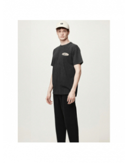 T-shirt tsunami noir homme - Picture