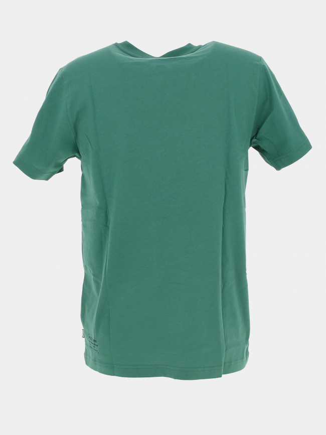 T-shirt basement logo liège vert homme - Picture