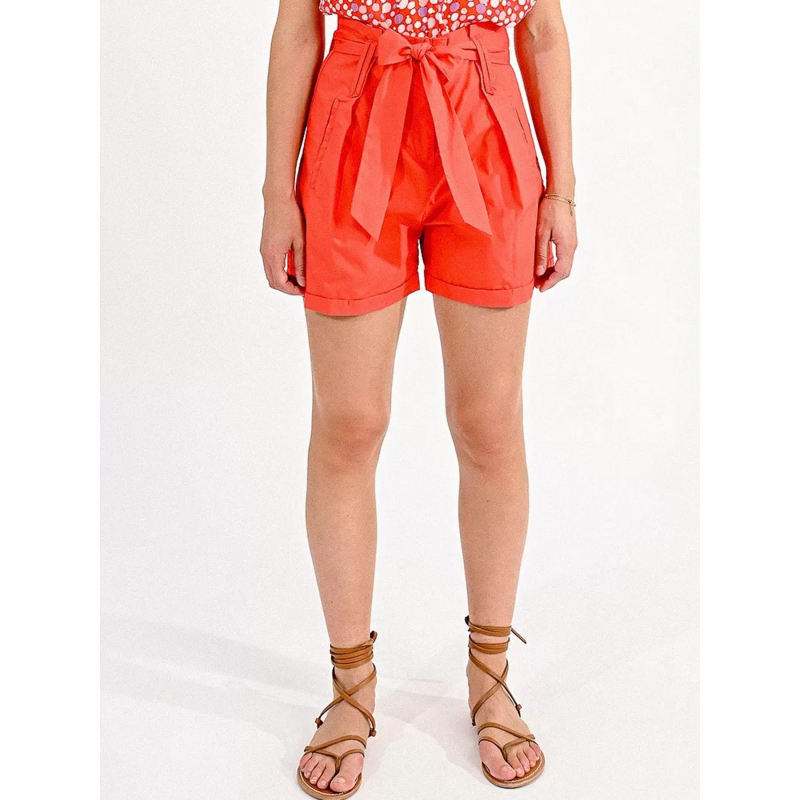 Short woven rouge femme - Molly Bracken