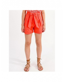 Short woven rouge femme - Molly Bracken