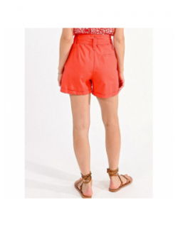 Short woven rouge femme - Molly Bracken