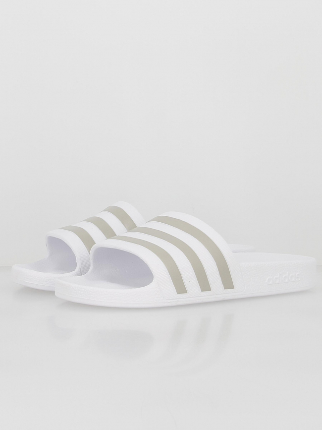 Claquettes adilettes aqua blanc - Adidas