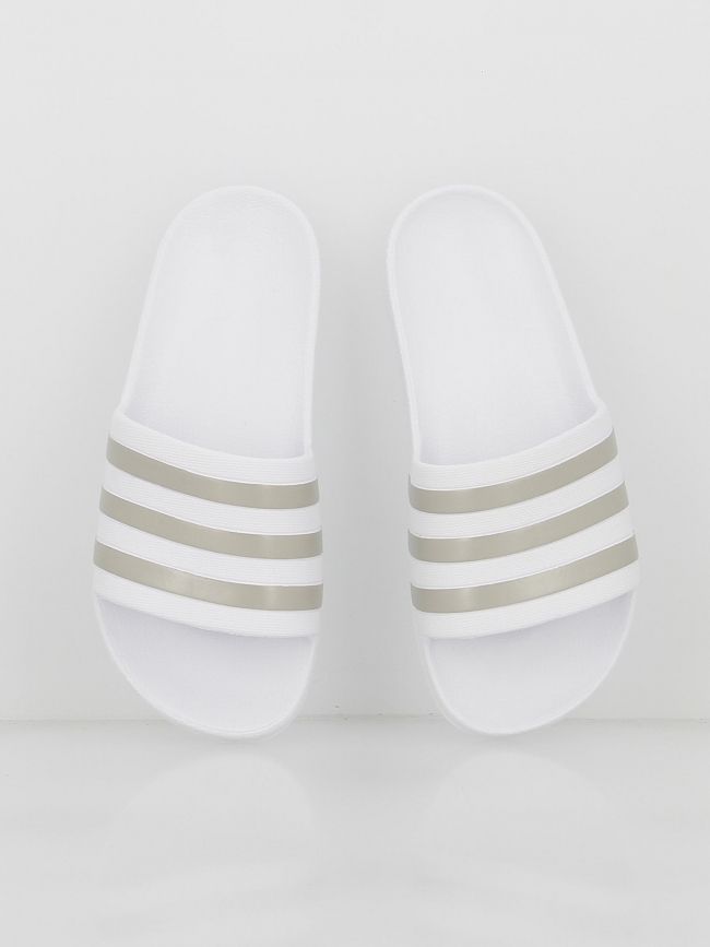 Claquettes adilettes aqua blanc - Adidas