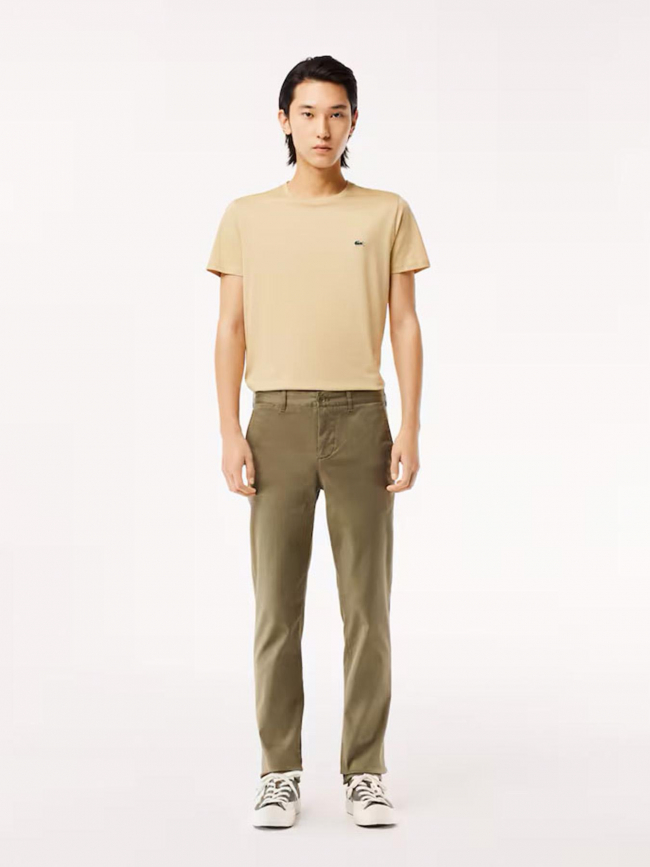 Pantalon core essential kaki homme - Lacoste