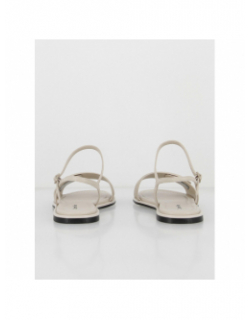 Sandales flat créme femme - Calvin Klein