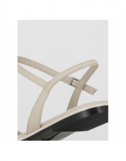 Sandales flat créme femme - Calvin Klein