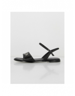 Sandales flat noir femme - Calvin Klein