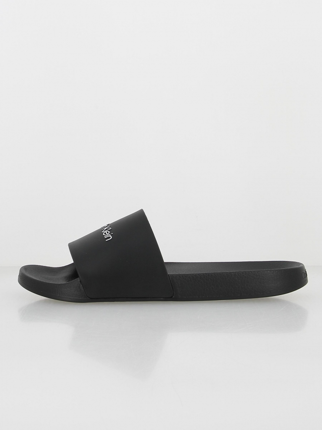 Claquettes slide noir homme - Calvin Klein