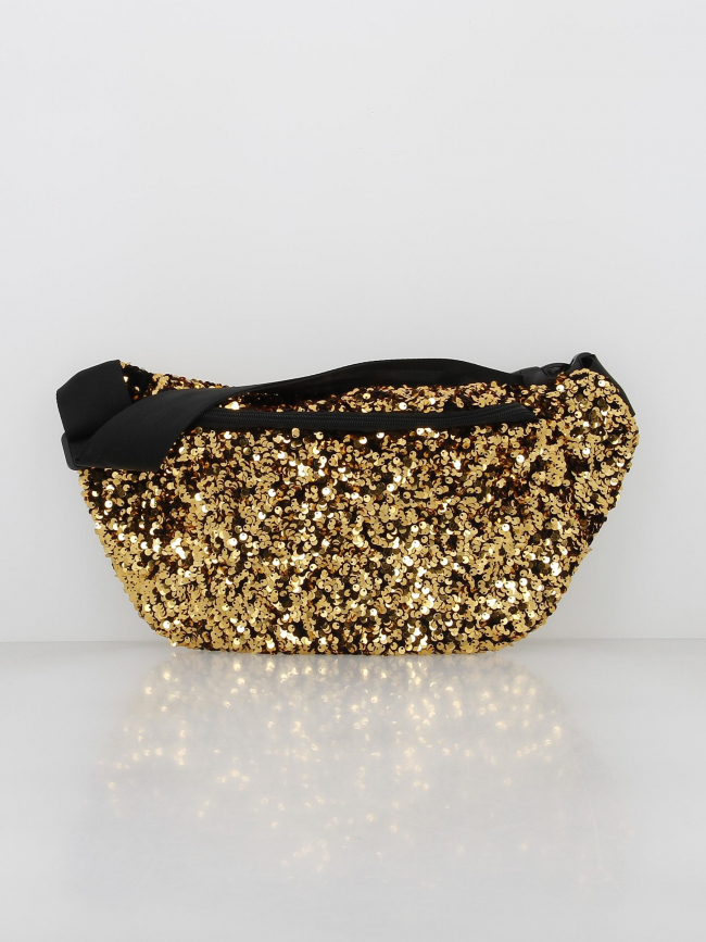 Sac banane stephania sequins doré femme - Pieces