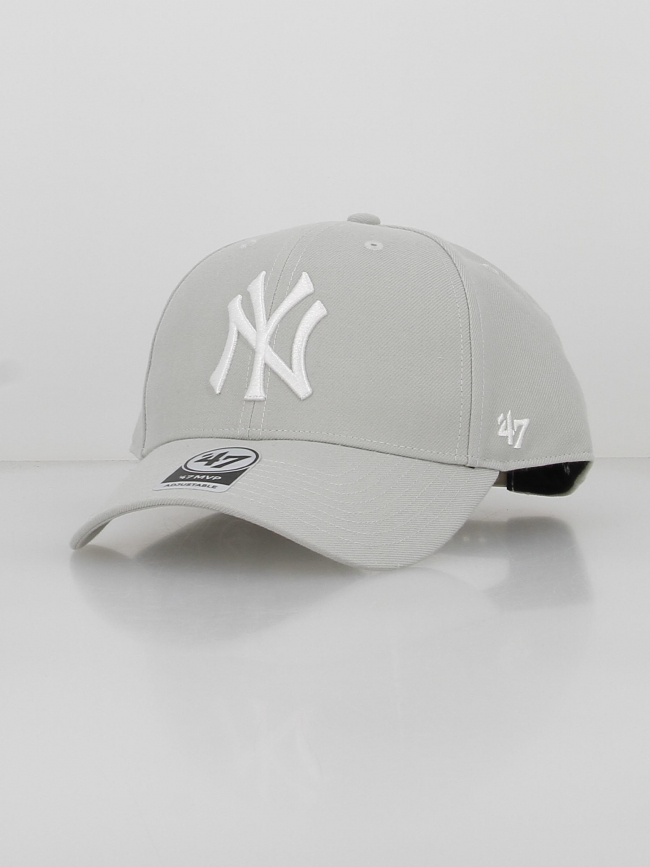 Casquette yankees snapback mvp gris clair - 47 Brand