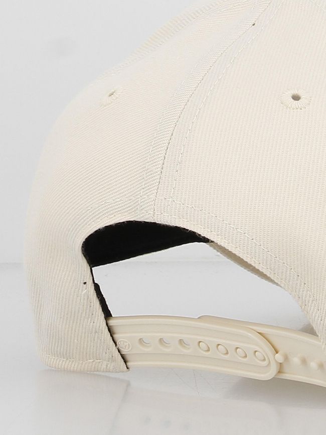 Casquette yankees snapback natural beige noir - 47 Brand