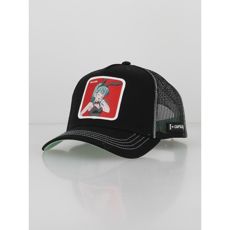 Casquette trucker dragon ball bulma noir - Capslab