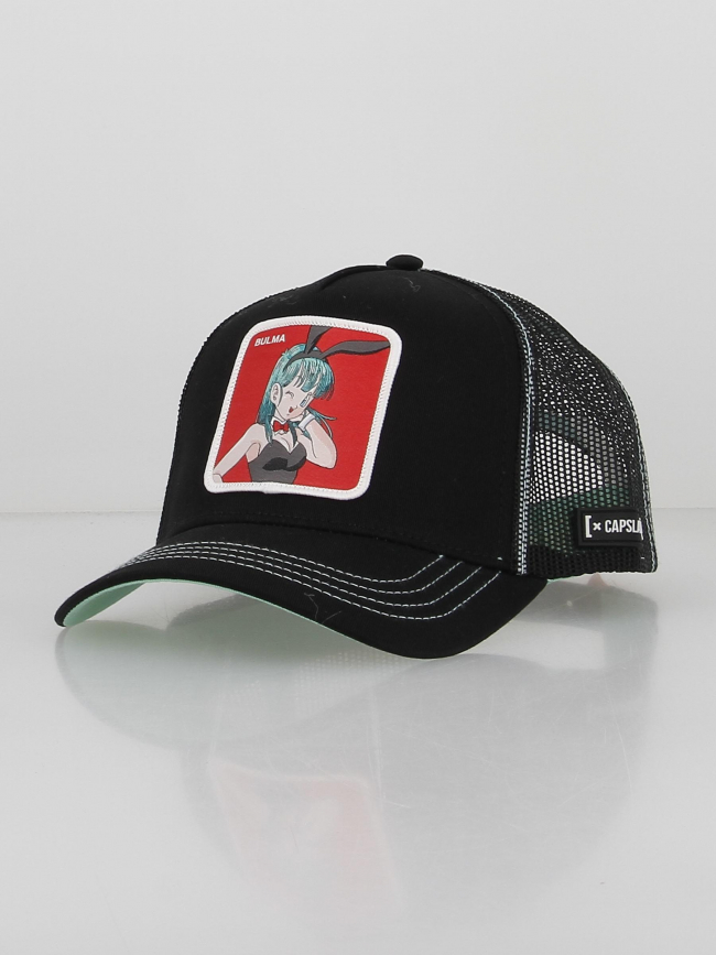 Casquette trucker dragon ball bulma noir - Capslab