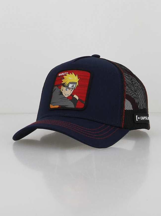 Casquette trucker naruto bleu marine - Capslab