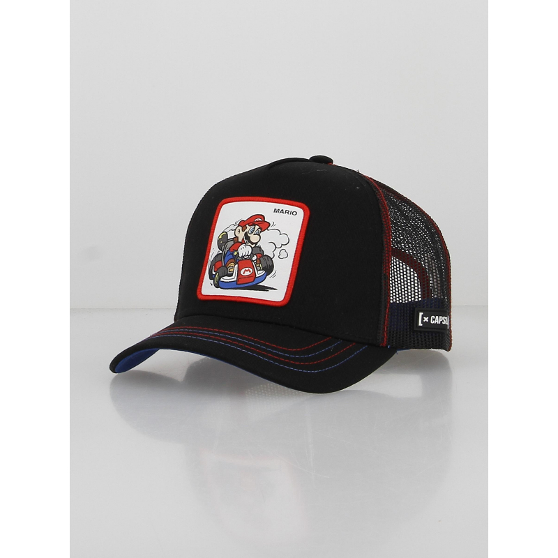 Casquette trucker mario kart noir - Capslab