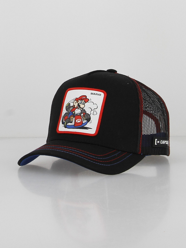 Casquette trucker mario kart noir - Capslab