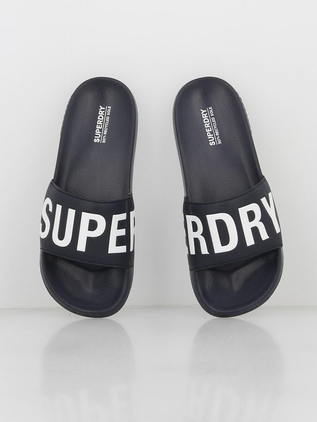 Claquettes core bleu marine homme - Superdry