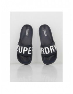 Claquettes core bleu marine homme - Superdry