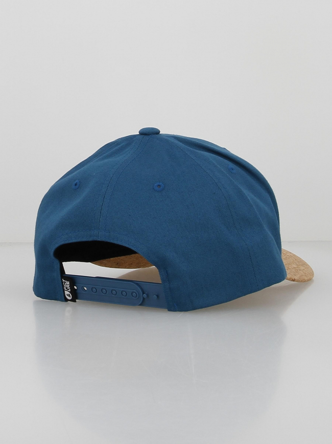 Casquette visière en liège wakopa bleu homme - Picture