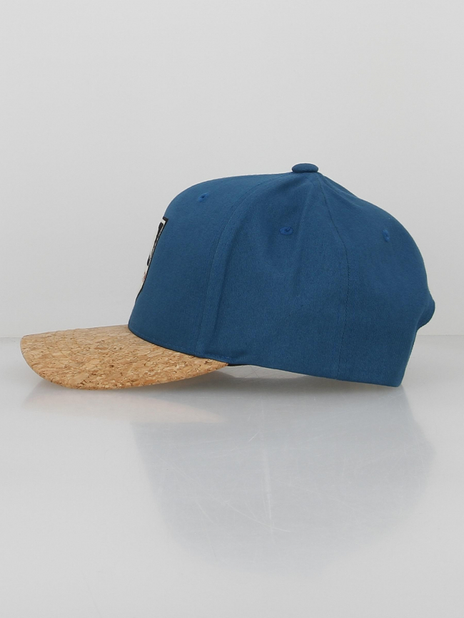 Casquette visière en liège wakopa bleu homme - Picture