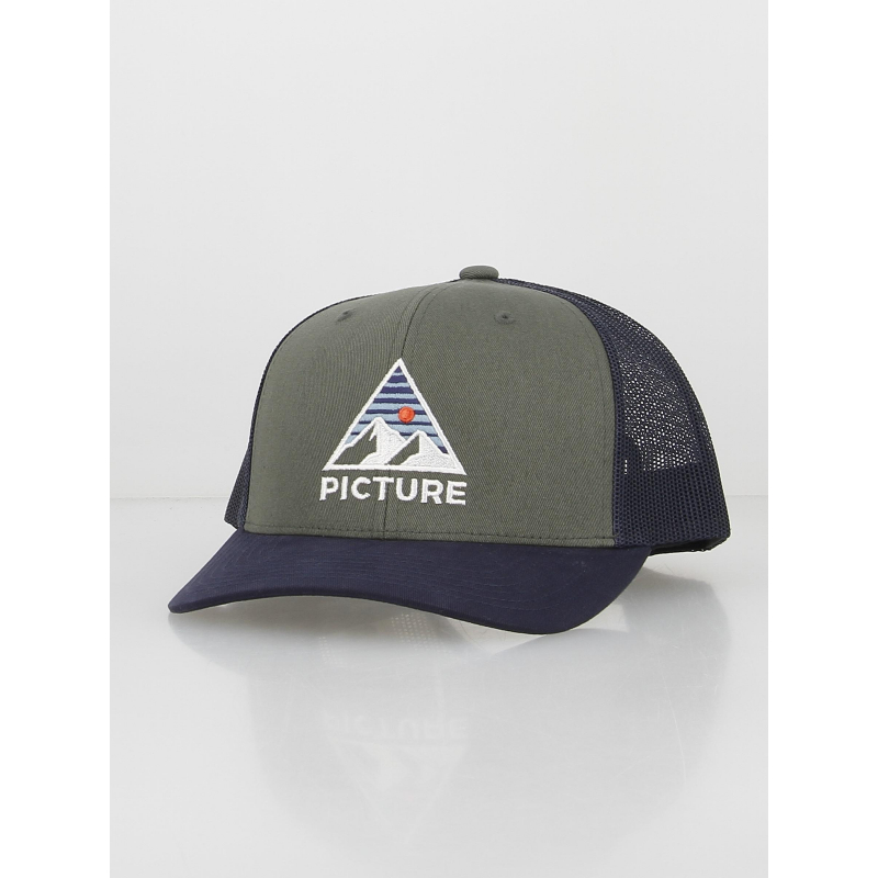 Casquette trucker kuldo bleu marine homme - Picture