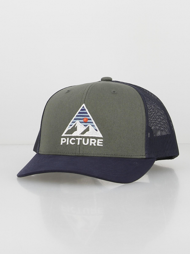 Casquette trucker kuldo bleu marine homme - Picture